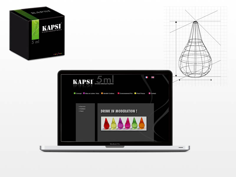 Réalisations Web & Print Kapsi