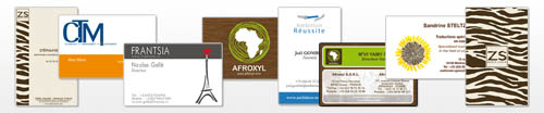Cartes de visite